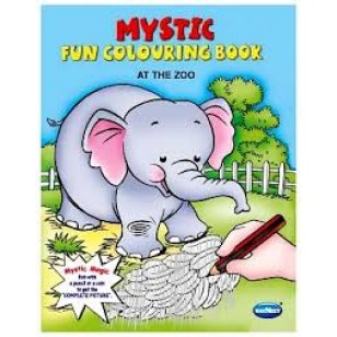 Mystic Fun Colouring Book At the Zoo