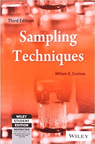 Sampling Techniques, 3ed