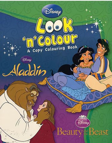 Disney Aladdin A Copy Colouring Book