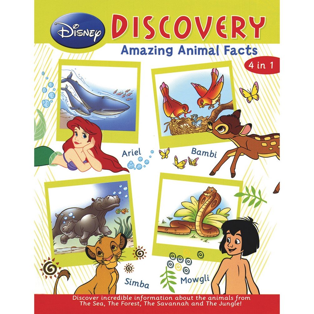 Disney Discovery Amazing Animal Facts: 4 in 1