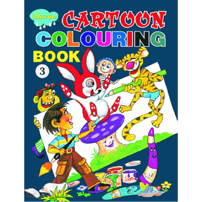 Cartoon Colouring Book-3 
