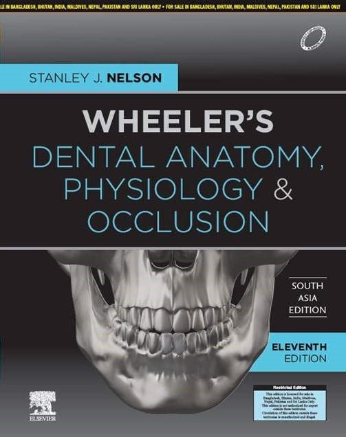 Wheeler's Dental Anatomy, Physiology and Occlusion, 11th Edition, South Asia Edition
