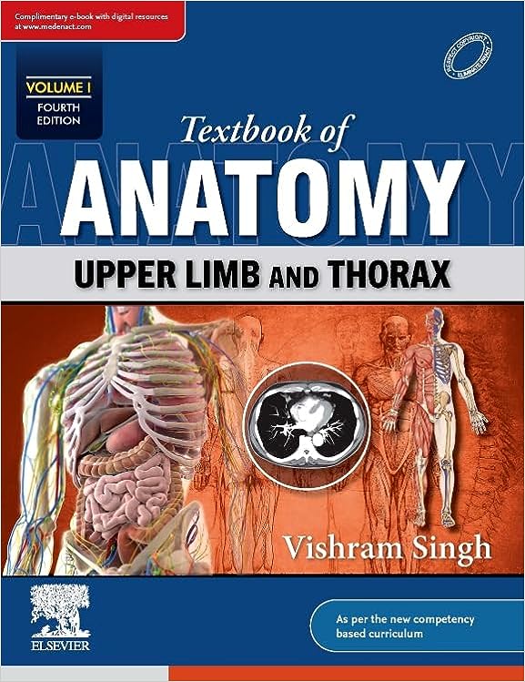 TEXTBOOK OF ANATOMY UPPER LIMB & THORAX VOLUME 1 4 EDITION