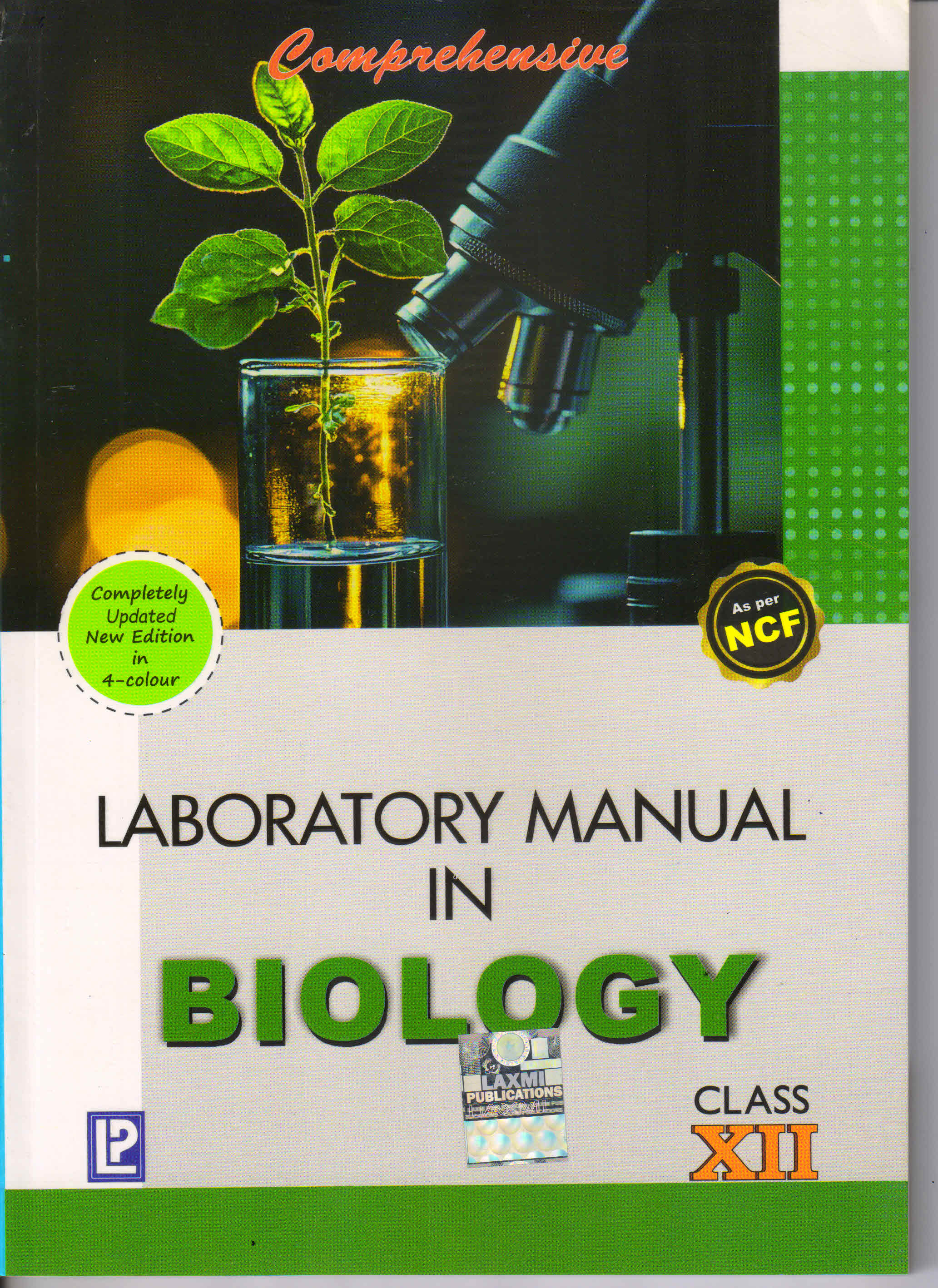 Comprehensive Laboratory Manual in Biology for Class 12 - Examination 2024-25