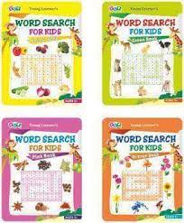WORDSEARCH FOR KIDS (Set of 4 Titles)