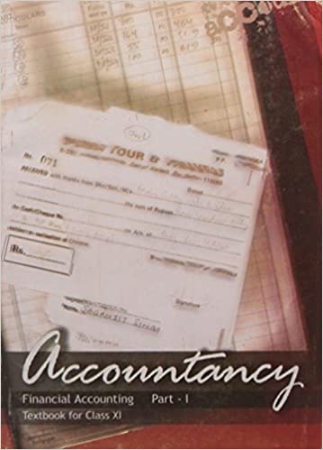 Accountancy Financial Accounting Part - 1 Textbook for Class - 11