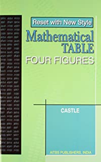 Mathematical Table Four Figures 
