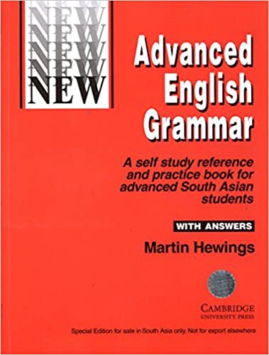 ADVANCED ENGLISH GRAMMAR WITH ANSWERS