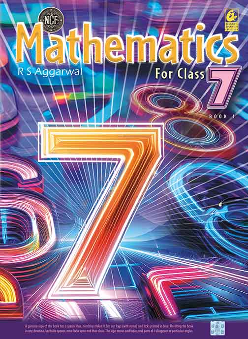 RS Aggarwal Mathematics Textbook for Class 7 (2025-26)