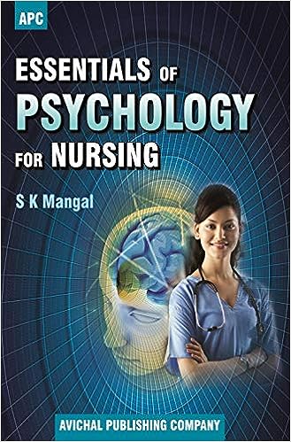 ESSENTIALS OF PSYCHOLOGY FOR NURSING