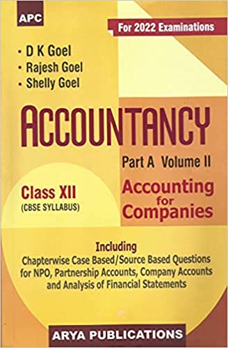 Accountancy Part a Class XII