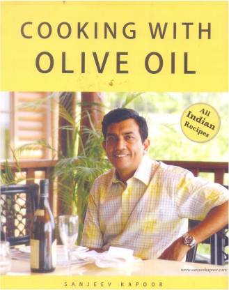 cooking with olive oil                          