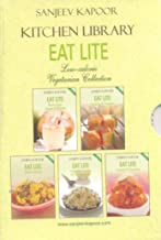 Kitchen library eat lite low  calorie vegetarian collection  (Set of 5 books in box)