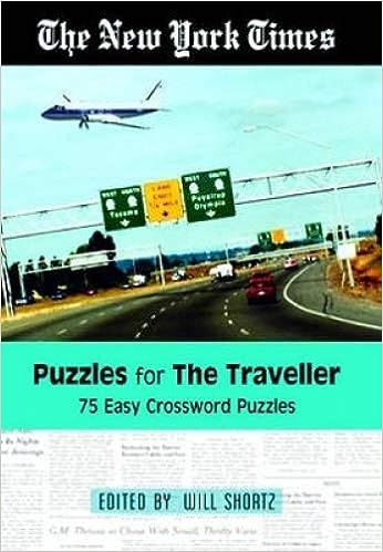 PUZZLES FOR THE TRAVELLER 75 EASY CROSSWORD PUZZLES