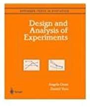 Design And Analysis Of Experiments