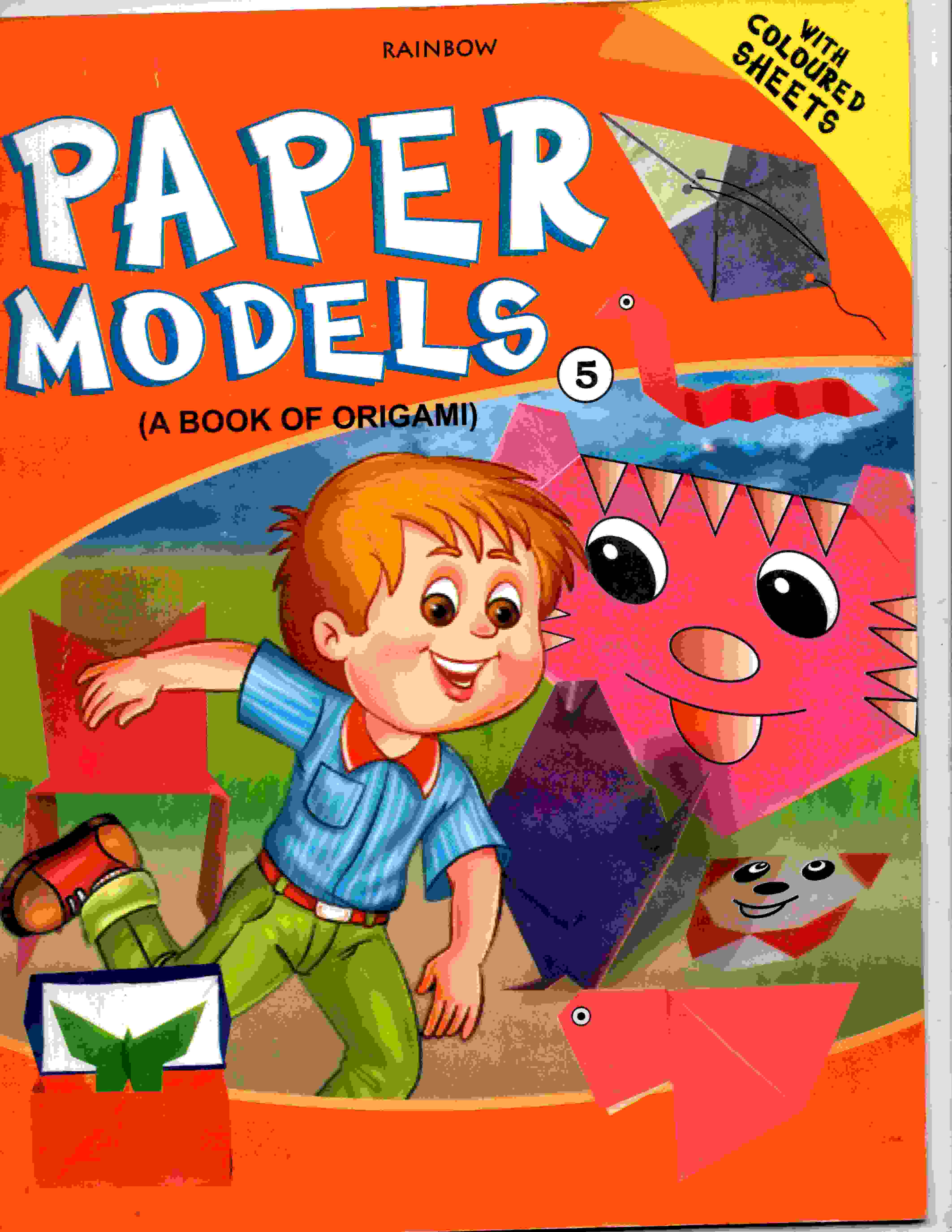 Rainbow Paper Models ( A Book of Origami ) 5