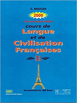 COURSE DE LANGUE ET DE CIVILISATION FRANCAISES 2