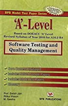 A' LEVEL- SOFTWARE TESTING & QUALITY MANAGEMENT  A10.2-R-4)