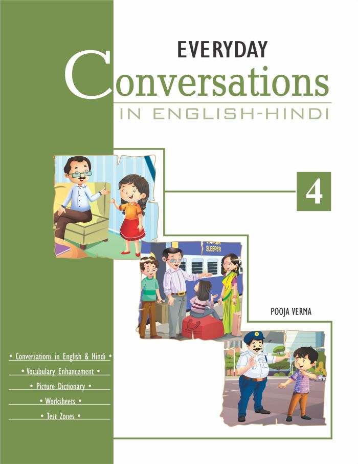 English Conversation in Hindi & English for Class 4
