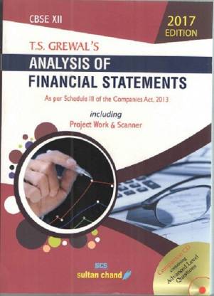 ANALYSIS OF FINANCIAL STATEMENTS (CLASS-XII)
