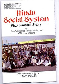 Hindu Social System First Famous Study