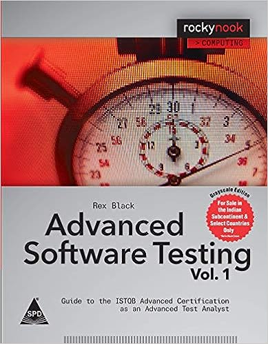 Advanced Software Testing - Vol. 1