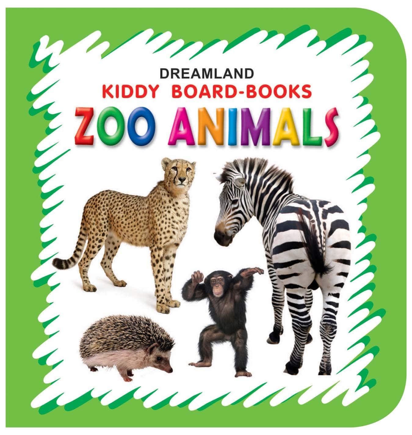 Dreamland Kiddy Board Books - Zoo Animals 