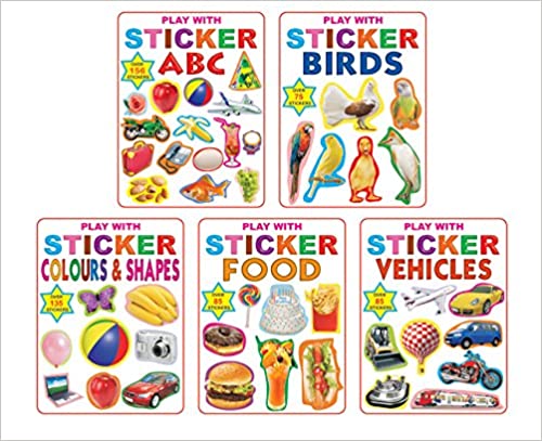 Dreamland Play With Sticker - Pack (5 Titles)