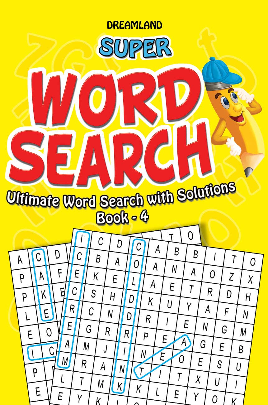 Super Word Search (Ultimate word Search With Solutions Book - 4)