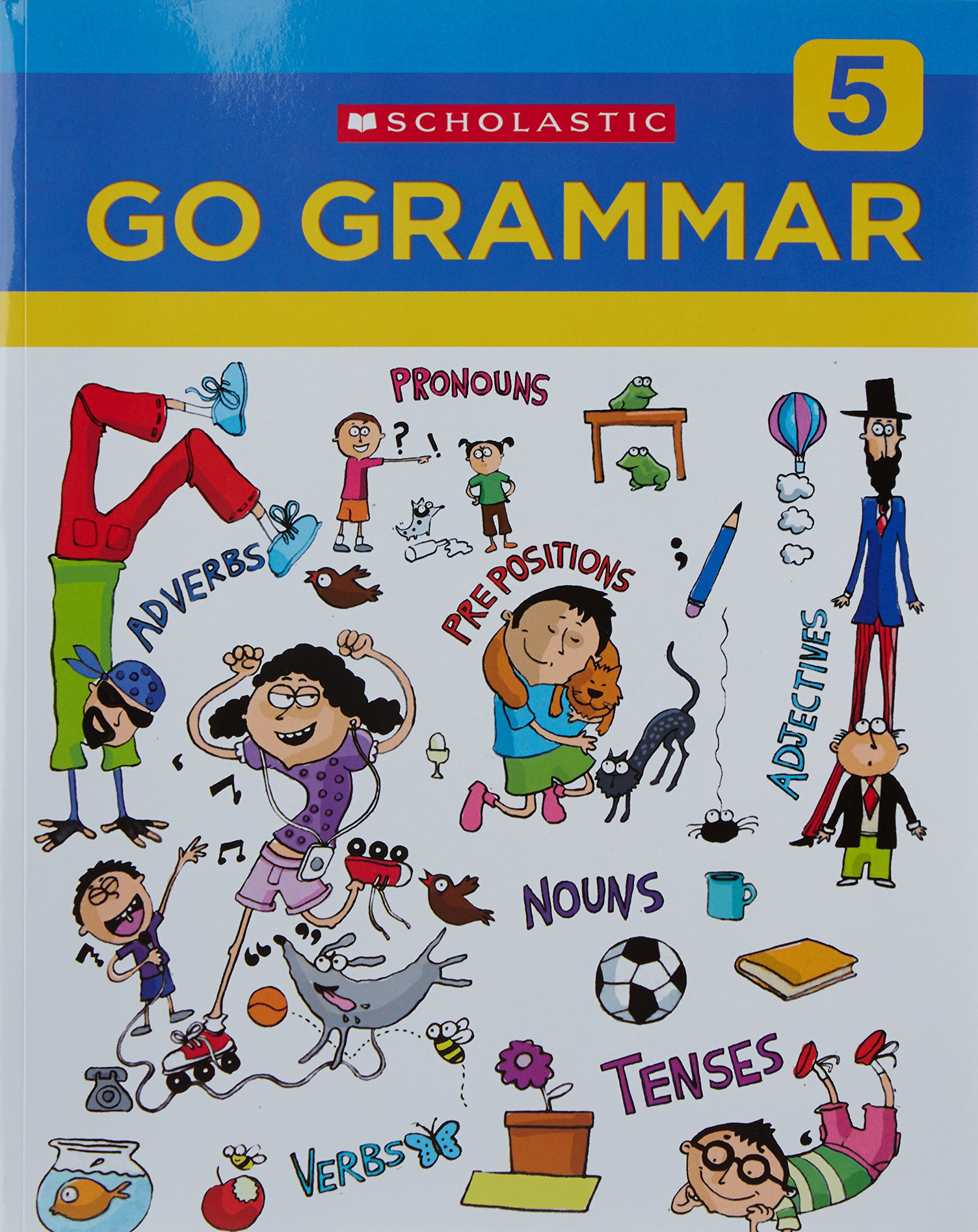 Scholastic go Grammar Course Book - 5