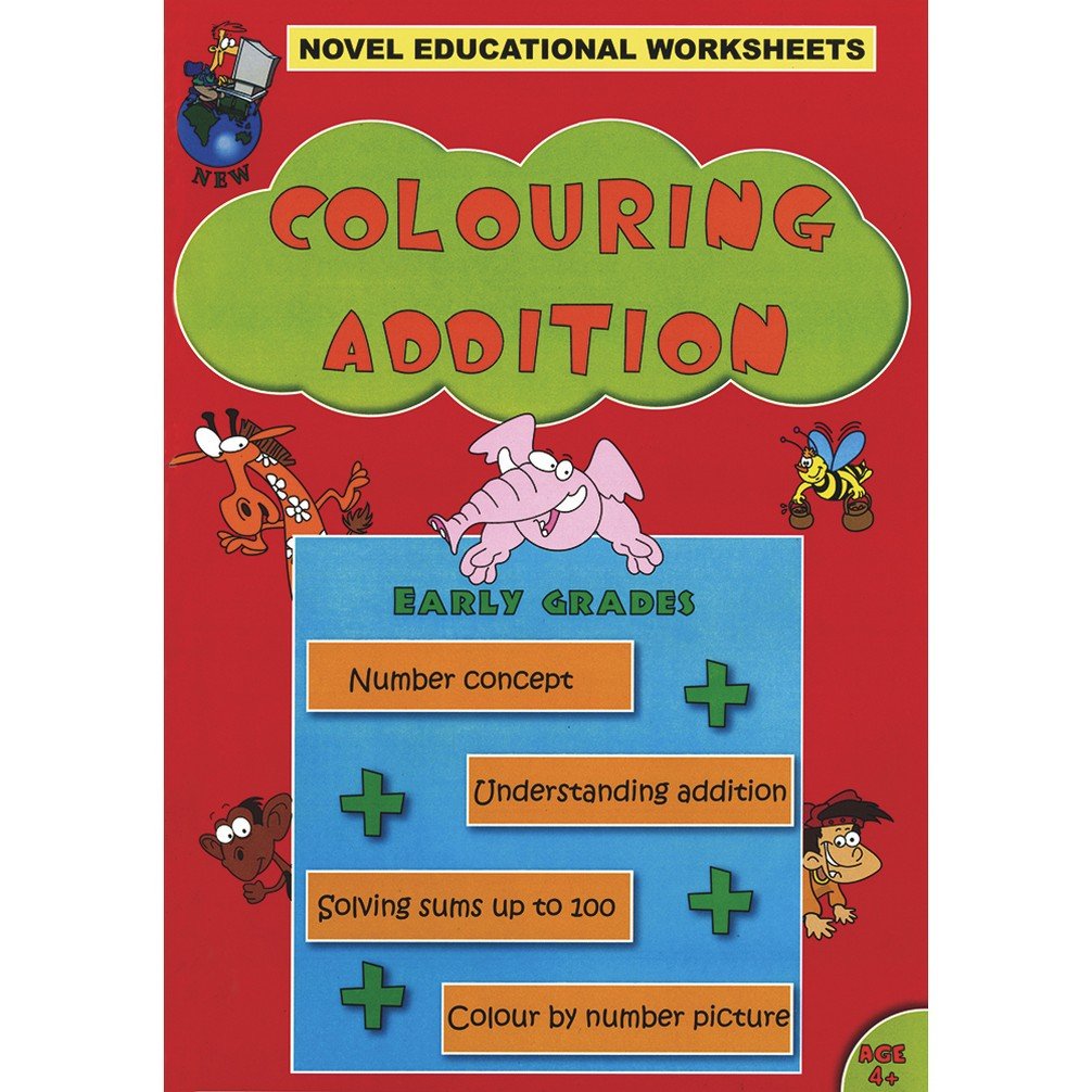 Novel Educational Colouring Addition Early Grades