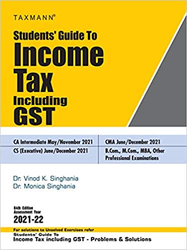 STUDENTS GUIDE TO INCOME TAX INCLUDING GST
