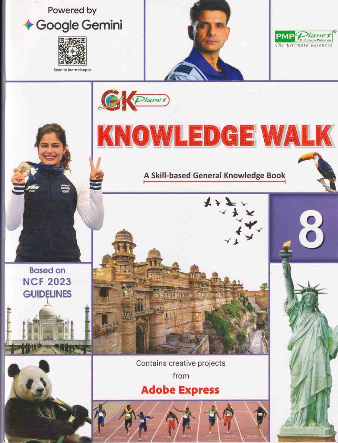 PMP GK Planet Knowledge Walk for Class - 8 : A Skill - Based General Knowledge Book : Based on NCF 2023 Guidelines