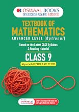 OSWAAL TEXTBOOK OF MATHEMATICS ADVANCED LEVEL (OPTIONAL) - CLASS 9  (BASED ON LATEST CBSE SYLLABUS & READING MATERIAL ALIGNED WITH NEP 2020 & NCF-SE 2023 )