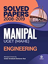 Solved Papers for Manipal Engineering 2020