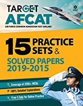 AFCAT Solved Papers and Practice Sets 2020