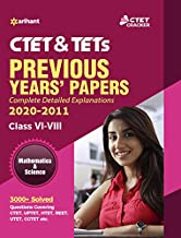 Ctet & Tets Previous Years Papers Class 6-8 Maths & Science 2020