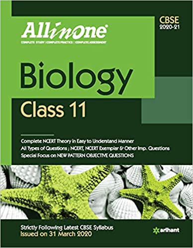Cbse All in One Biology Class 11 for 2021 Exam