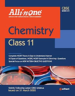 Cbse All in One Chemistry Class 11 for 2021 Exam