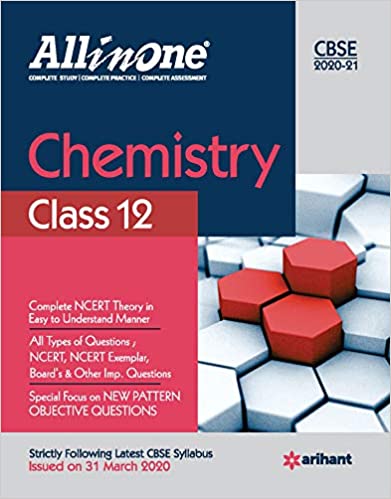 CBSE All In One Chemistry Class 12 for 2021 Exam