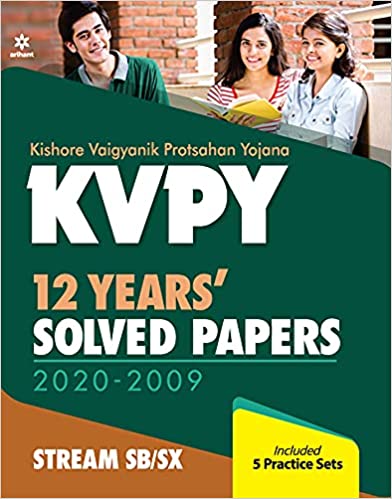 Kvpy 12 Years Solved Papers 2020-2009 Stream Sb/Sx