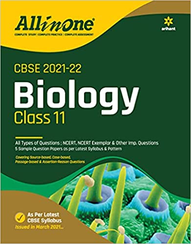 CBSE All In One Biology Class 11 for 2022 Exam