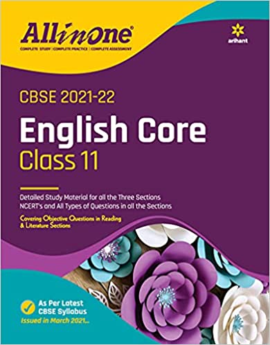 CBSE All In One English Class 11 for 2022 Exam (Updated edition for Term 1 and 2)