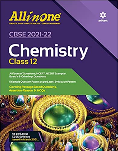 CBSE All In One Chemistry Class 12 for 2022 Exam