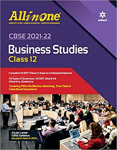 CBSE All In One Business Studies Class 12 for 2022 Exam
