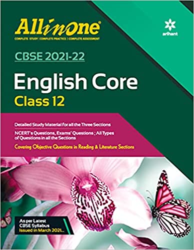 CBSE All In One English Core Class 12 for 2022 Exam