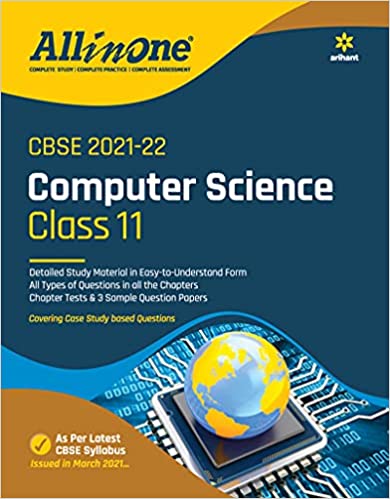 CBSE All In One Computer Science Class 11 for 2022 Exam