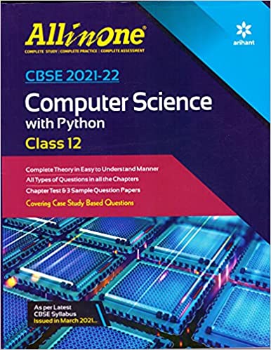 CBSE All In One Computer Science With Python Class 12 for 2022 Exam