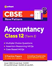 CBSE NEW PATTERN ACCOUNTANCY CLASS 12 FOR 2021-22 EXAM (MCQS BASED BOOK FOR TERM 1)