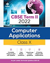 Arihant CBSE Computer Application Term 2 Class 10 for 2022 Exam